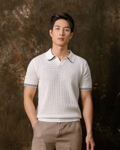 áo polo vải cotton dệt kim
