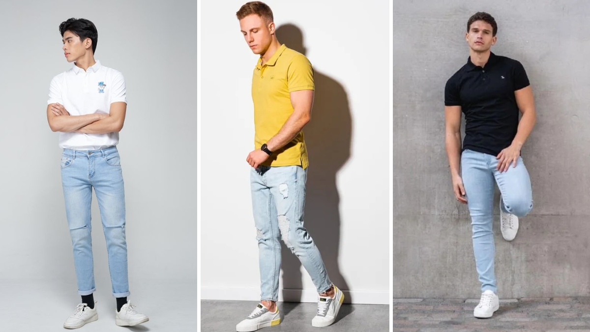 cách phối đồ với áo polo 